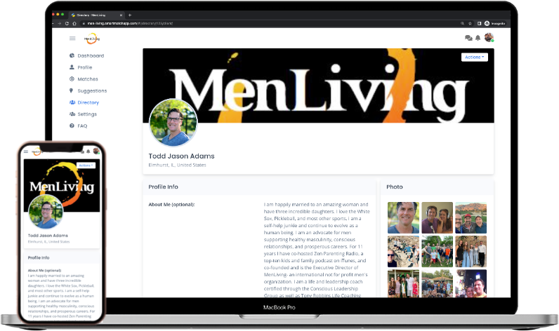 MenLiving Connect - MenLiving